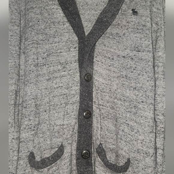 Abercrombie and Fitch Oversized Cardigan Sz L - Picture 2 of 4